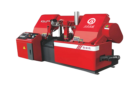 咸安卧式带锯床切削金属时出现打齿的原因是什么？