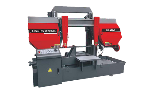 咸安龙门带锯床运行中途停止切割产生的原因是什么？